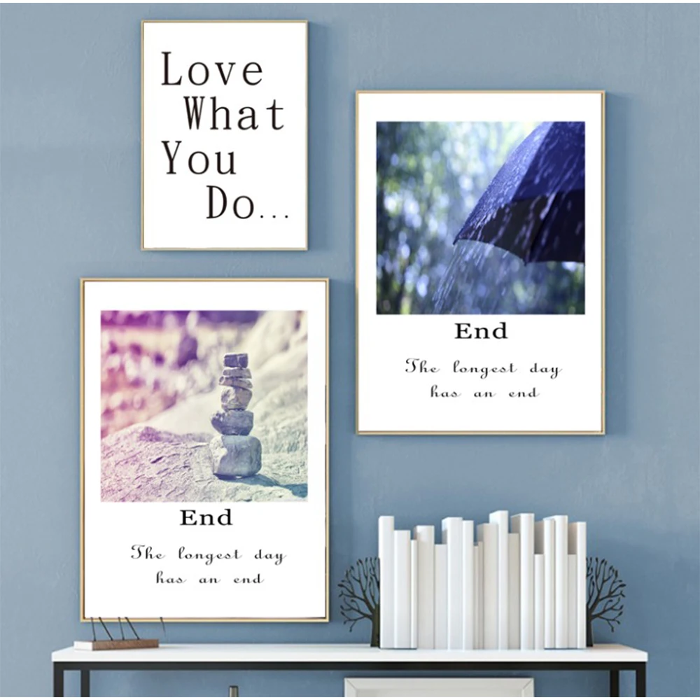 Скандинавский минималистичный современный зонтик от дождя маленький камень