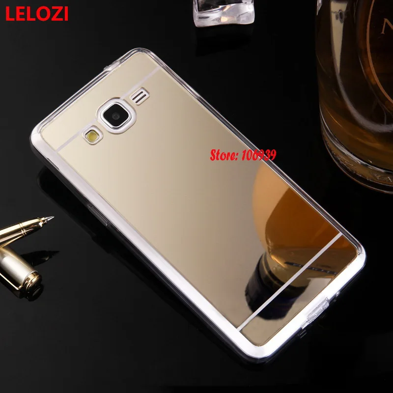 Lelozi гальванических мягкий ТПУ зеркало miror телефон Обувь для девочек Coque capinha чехол