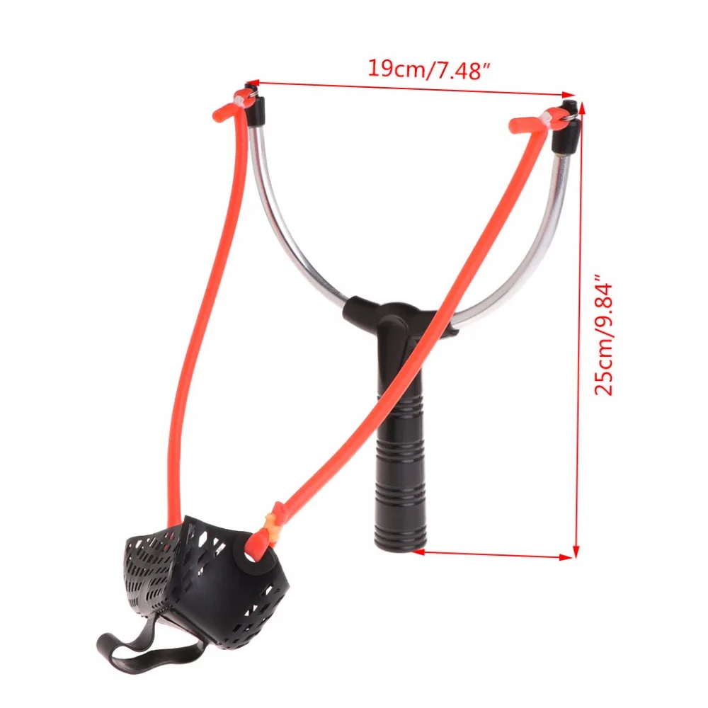 Рогатка из алюминиевого сплава для рыболовной приманки эластичный мощный
