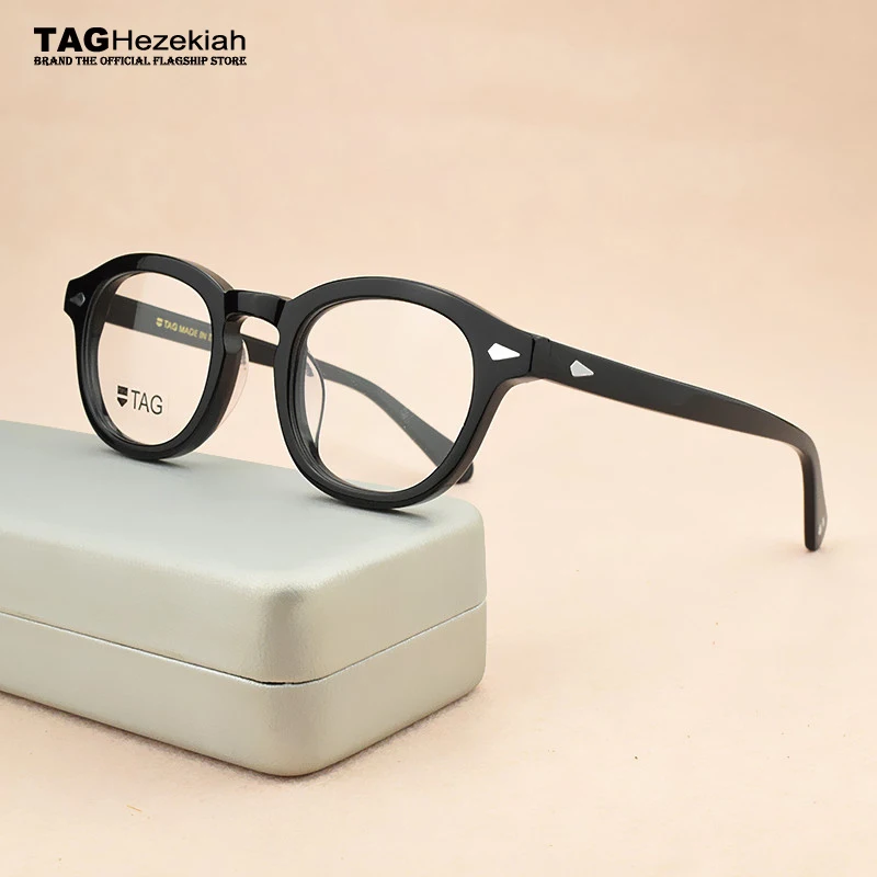 Круглые оправы для очков брендовые близорукости мужчин и женщин винтажные очки