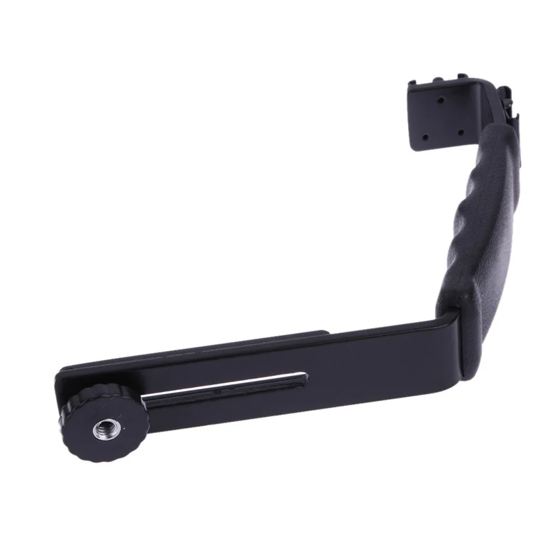 L кронштейн для камеры образный двойная вспышка крепление горячего башмака 1/4