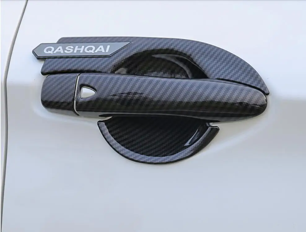 Подходит для NISSAN QASHQAI J11 хромированные дверные ручки крышки чаша крышка отделка вставить рамка смарт-ключ