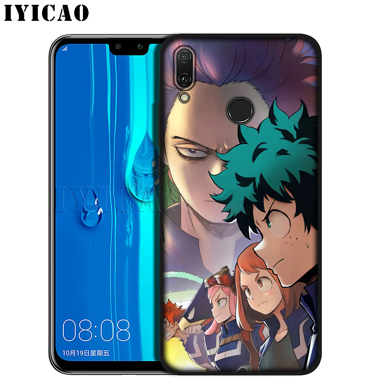 IYICAO Boku no My Hero Academia Soft Silicone Phone Case for Huawei Mate 30 20 10 Pro Nova 5I 5T 5 4 4E 3i 3 2i Lite Smart |