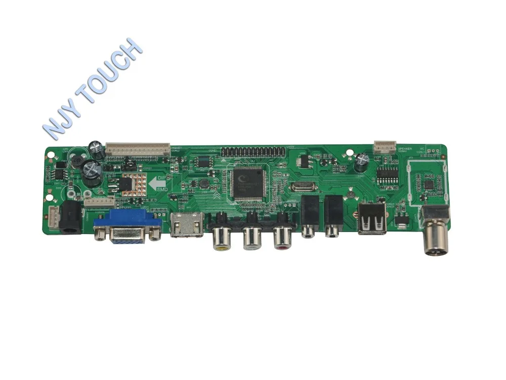 Новый универсальный HDMI USB AV VGA ATV PC ЖК-дисплей плате контроллера комплект для 21.5