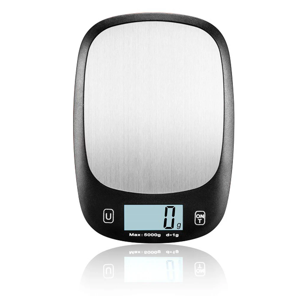 Весы Кухня Цифровой нержавеющая сталь Портативный Multi function High пищевые весы измерительный инструмент ночное