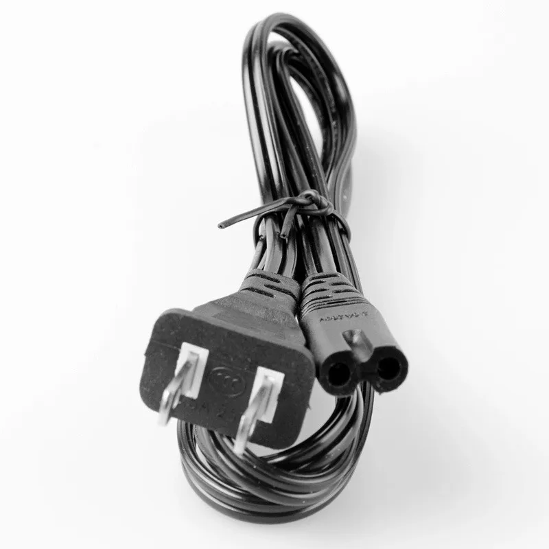 Шнур питания переменного тока с 2 зубцами для PS2 PS3 Slim PS4 ноутбуков|Компьютерные