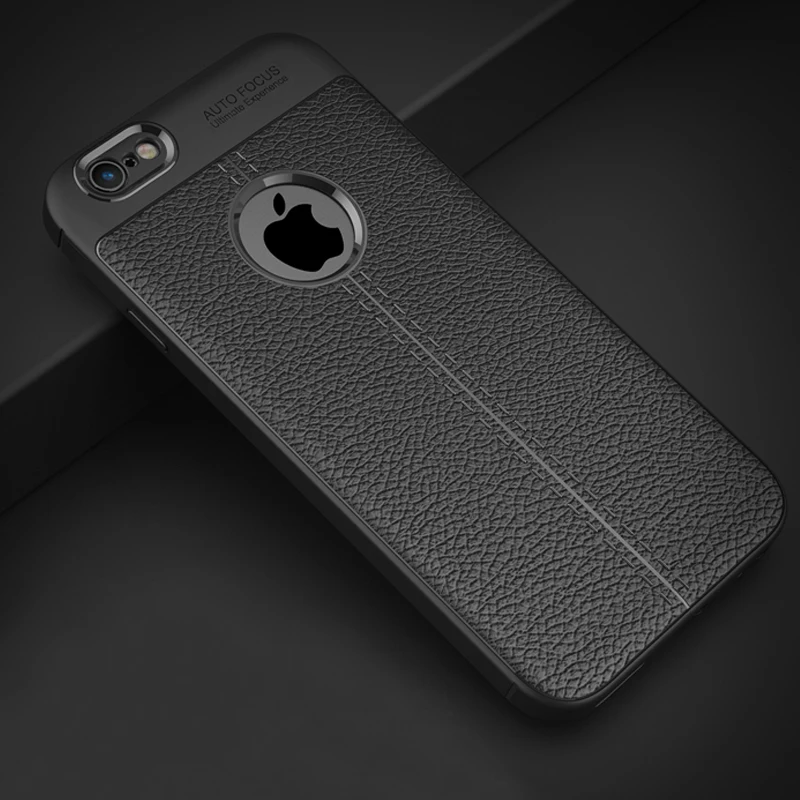 Роскошный кожаный чехол YUETUO для телефона etui coque cover case for iphone 6 s plus 6plus apple