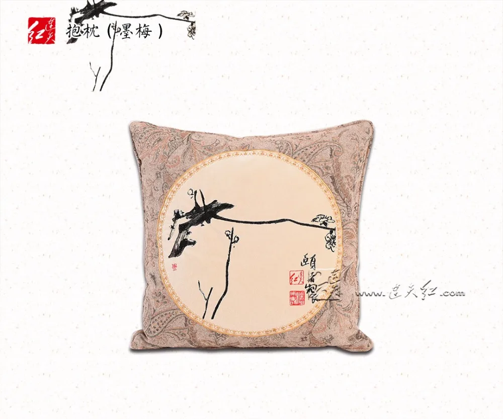 Квадратная хлопковая диванная Подушка 45*45 см с наполнителем украшение для дома