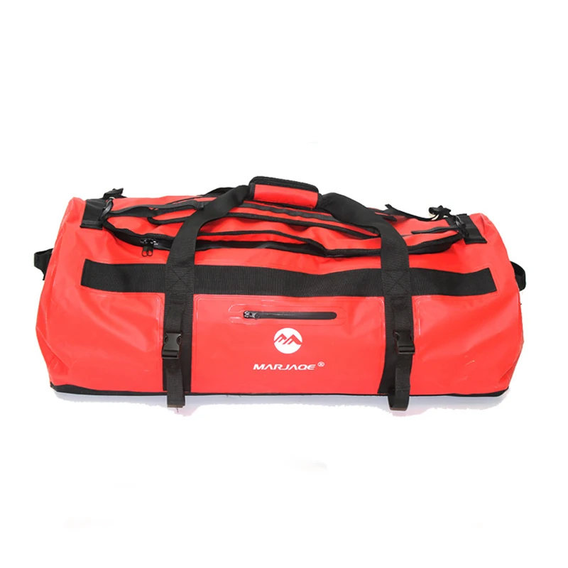 Red 30L Открытый плавательный водонепроницаемый мешок рыболовный сухой мешок Кемпинг фитнес парусный водонепроницаемый мешок треккинг река плечо океан пакет - Цвет: Red 30L