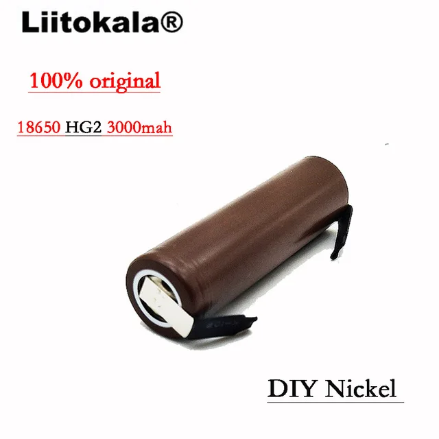 Аккумулятор Liitokala 18650HG2 HG2 18650 3000 мАч 3 6 В 20 А предназначен для батарей + никеля