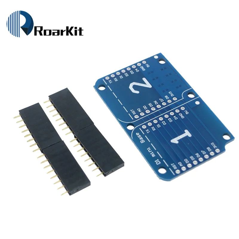 Двойная розетка с двойным основанием защита для D1 Mini NodeMCU ESP8266 Wi Fi плата развития