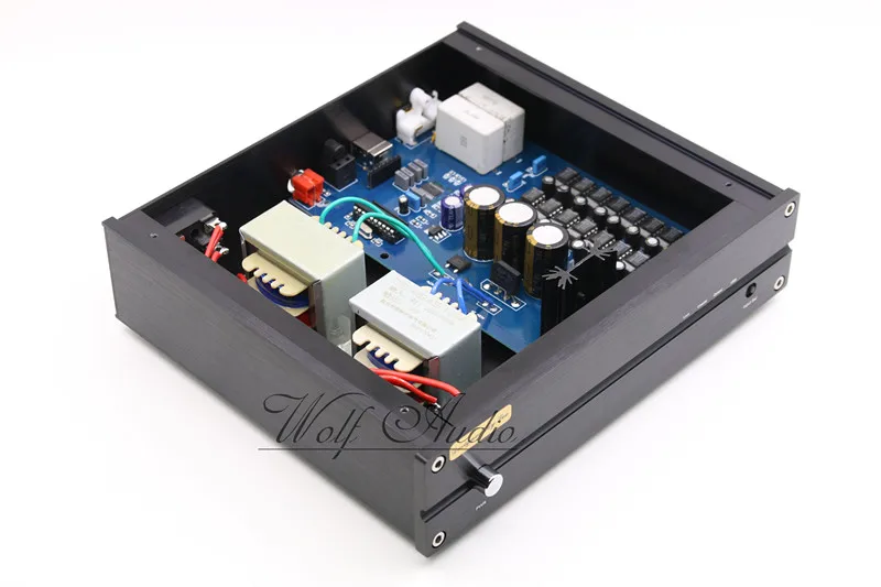 Выпуск L1543DAC 16X шестнадцать параллельных TDA1543 HiFi аудио DAC декодер цифровой/аналоговый вход-черный