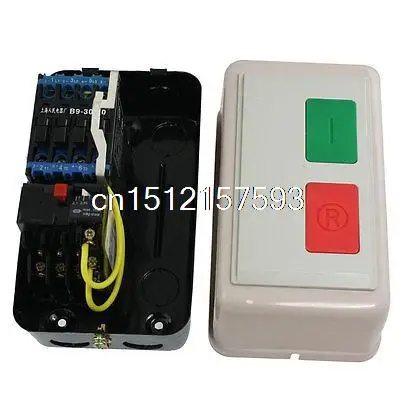 

AC 380V 2.1-3A 13HP Three Phase Motor Start Stop Control Magnetic Starter