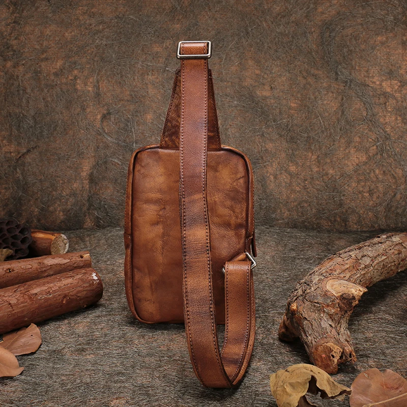 Плеча одного курьерские Сумки 2019 ручной работы пояса из натуральной кожи