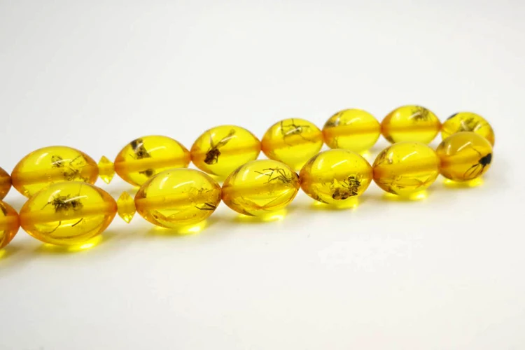 Золотой насекомых Tasbih Ислам Четки 33 бусины роскошный браслет ИД подарок для мусульманские четки человека Misbaha насекомых Золото Браслеты