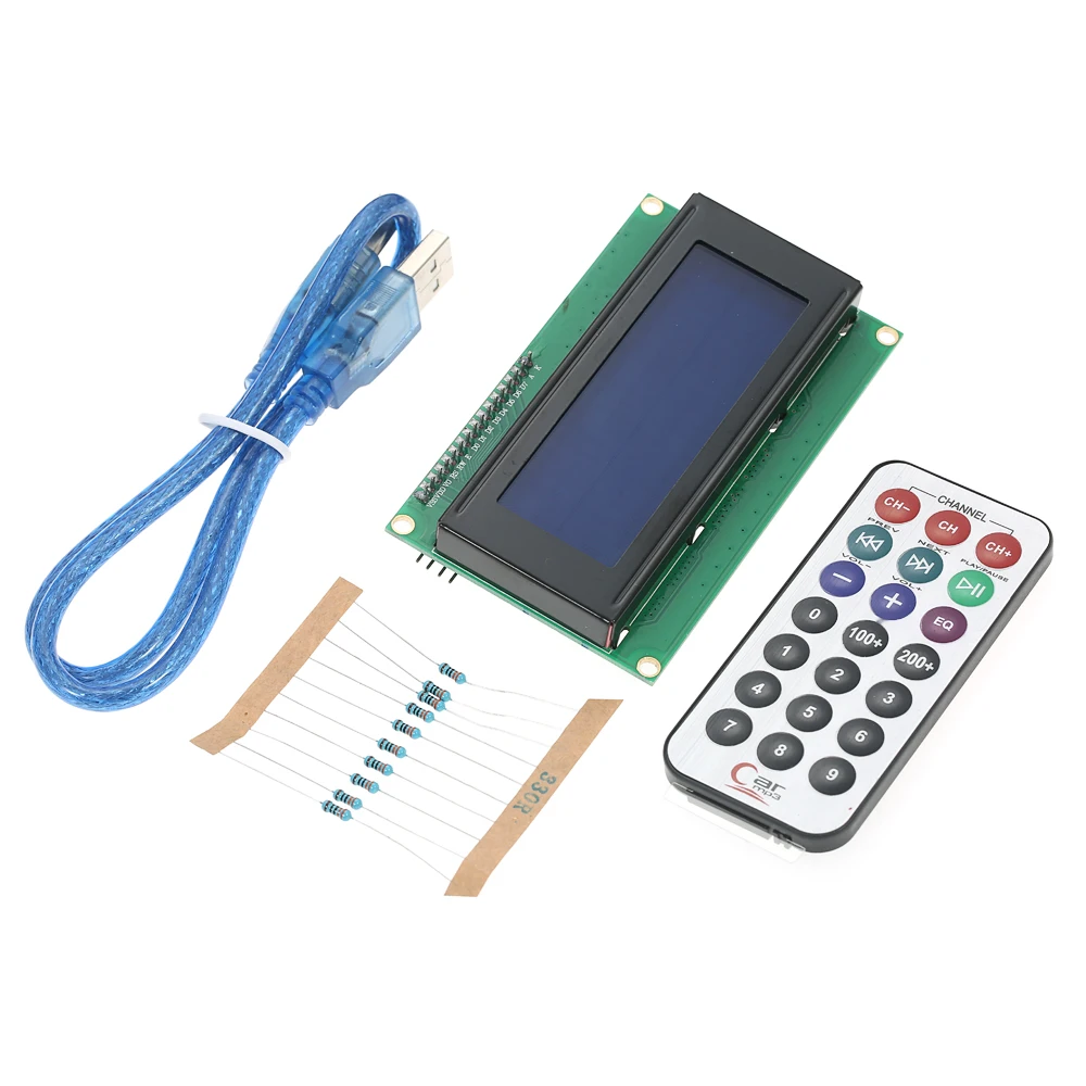 Модуль датчиков MEGA2560 R3 40 стартовый комплект для Arduino с макетной платой IIC 2004 ЖК