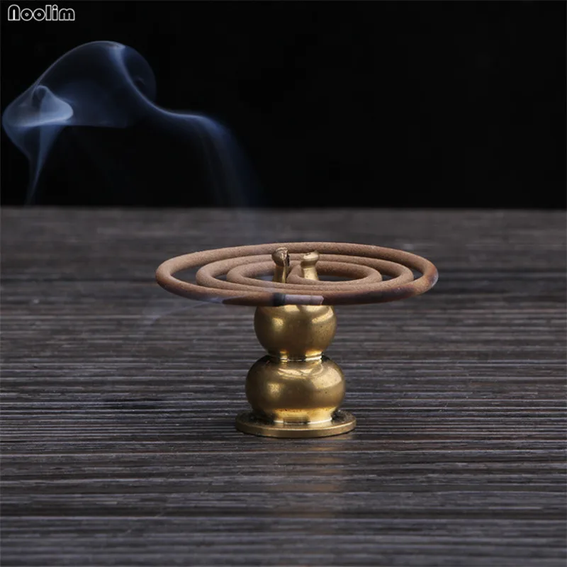Медная тыквенная катушка курильница подставка для ароматических палочек