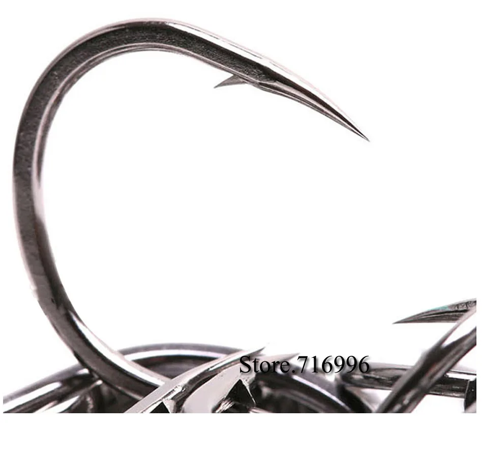 

100pcs Fishing Hooks Set 3#-15# Carbon Steel Single Circle Fishhook Fly Fishing Jig Barbed Carp Hooks Sea Tackle Accessories