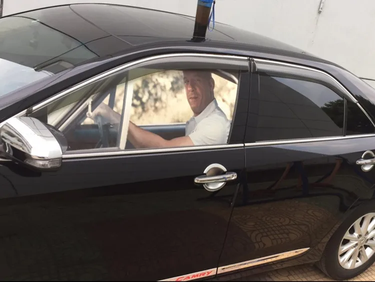 Наклейка на окно автомобиля, прозрачная Автомобильная наклейка, креативная наклейка на заднее стекло, ужас, anodicai, 3D стерео, на заднее окно, персональная прозрачная пленка