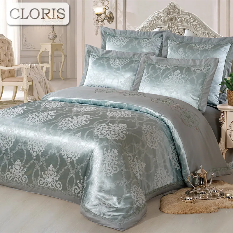 CLORIS Новый хлопковый комплект постельного белья клетчатое покрывало семейный