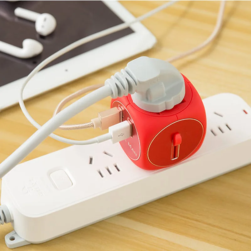 

nternational universal plug travel adapter extension socket multi socket For US EU UK travel power plugs Dual USB FREE Shipping