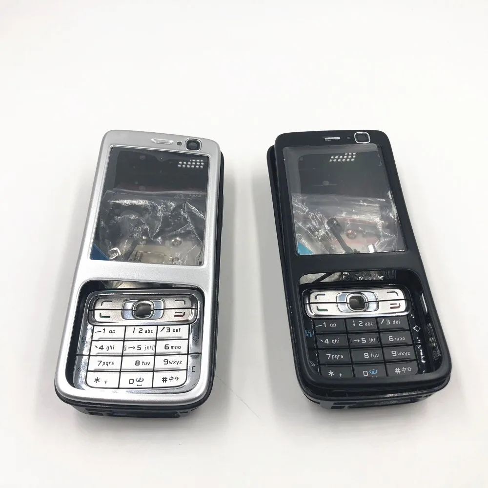 Передняя средняя рамка задняя крышка батарейный отсек для Nokia N73 полный корпус