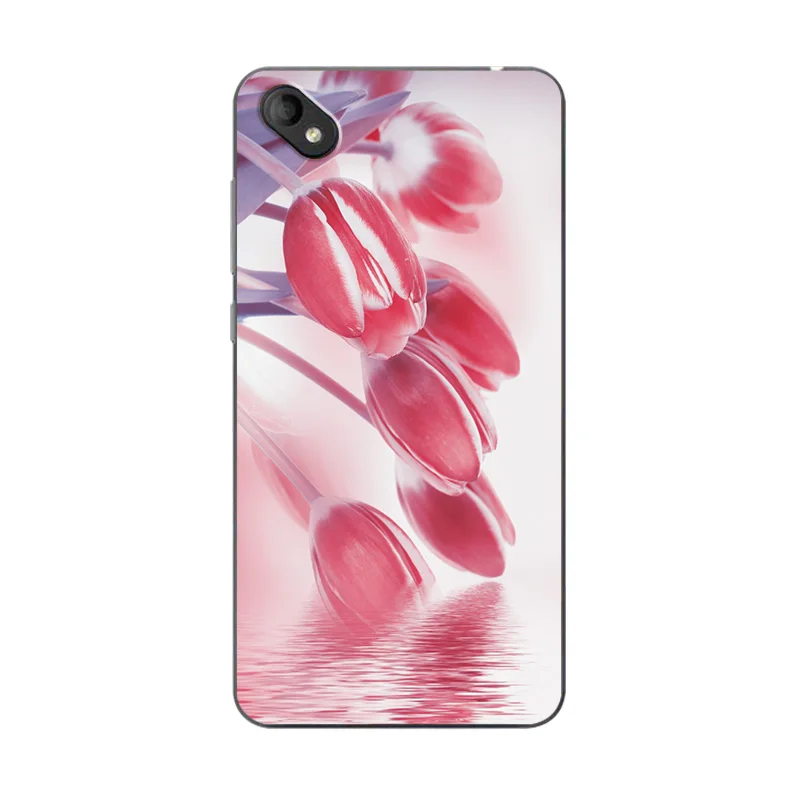 W36 Чехол для BQ BQ-5035 5,0 дюймов, маленький чехол с маргаритками и сердечками для BQ 5035, мягкий силиконовый чехол для задней панели телефона BQ5035 - Цвет: W36