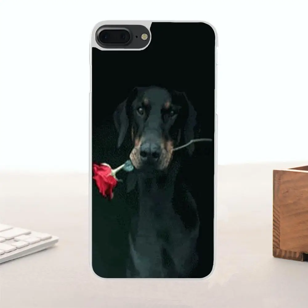 as picture Bixedx для huawei Honor mate 7 7A 8 9 10 20 V8 V9 V10 G Lite Play Mini Pro P смартфон с мягким дизайном Doberman - Цвет: as picture