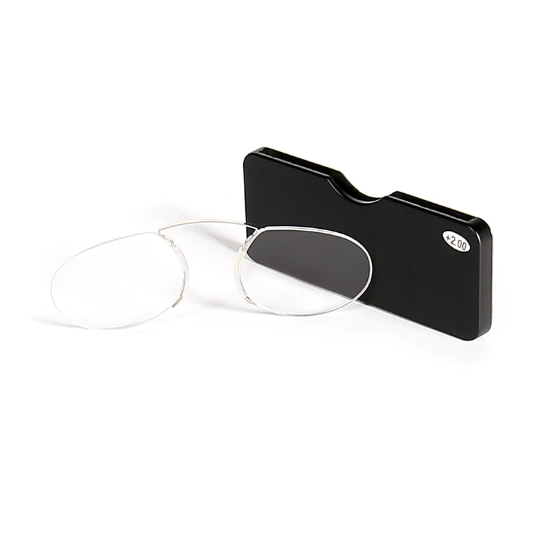 YOUTOP Pince Nez из нержавеющей стали легкие очки для чтения и очки LH240