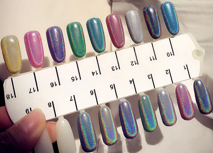 Magic Glitter Rainbow Effect Nail Art Powder Dust Pigment Colorful Decor G1 | Красота и здоровье