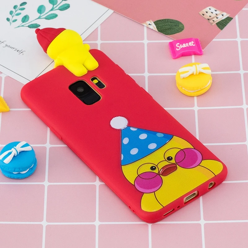 S9 Plus чехол для Samsung Galaxy 3D мультяшная панда Fundas S 9 Etui | Мобильные телефоны и