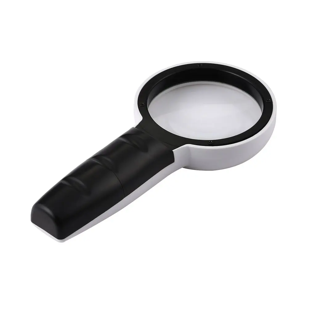 Тесты ----- 3 Светодиодный свет Лупа Ручной профессиональные увеличительное Стекло