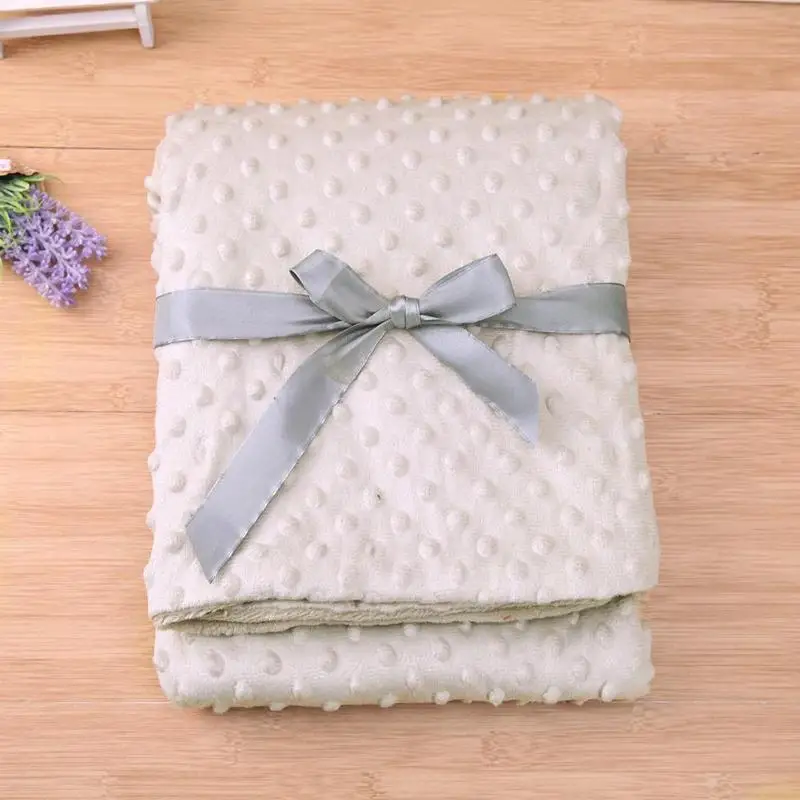 JOCESTYLE 100*70cm Newborn Baby 100% Cotton Blanket Kids Warm Fleece Stroller Cover Quilt Swaddling Bedding | Мать и ребенок
