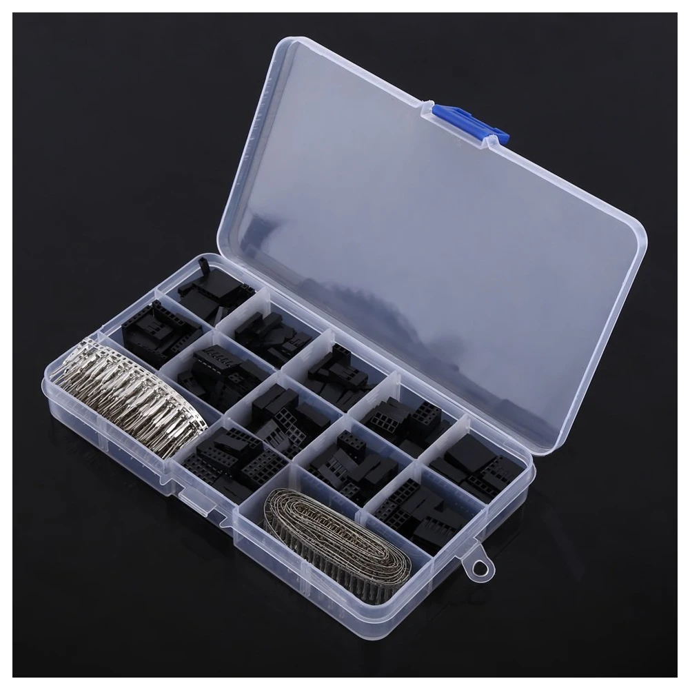 Полезные 620 шт. Джемпер провода кабель булавки коннектор корпус комплект