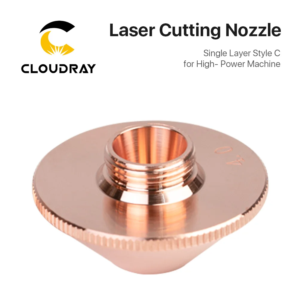 Насадки для лазерной резки Cloudray Penta однослойный тип C мощной машины D28 M11 h15 мм