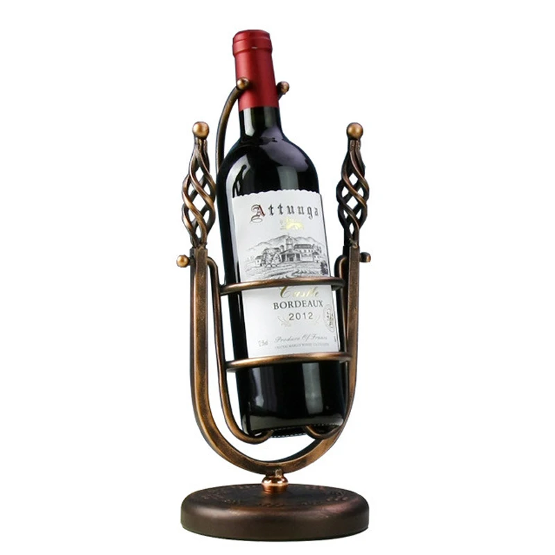 Железная стойка для красного вина Sway пробка контейнер держатель бутылки