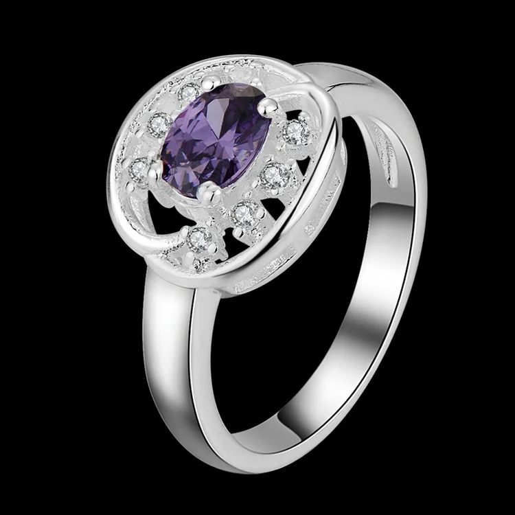 Оптовые ювелирные изделия посеребренные модные кольца высокое качество