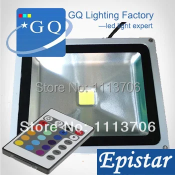 5 шт. бесплатная доставка Φ 50 Вт 30 20 10 RGB Светодиодный прожектор светодиодный |