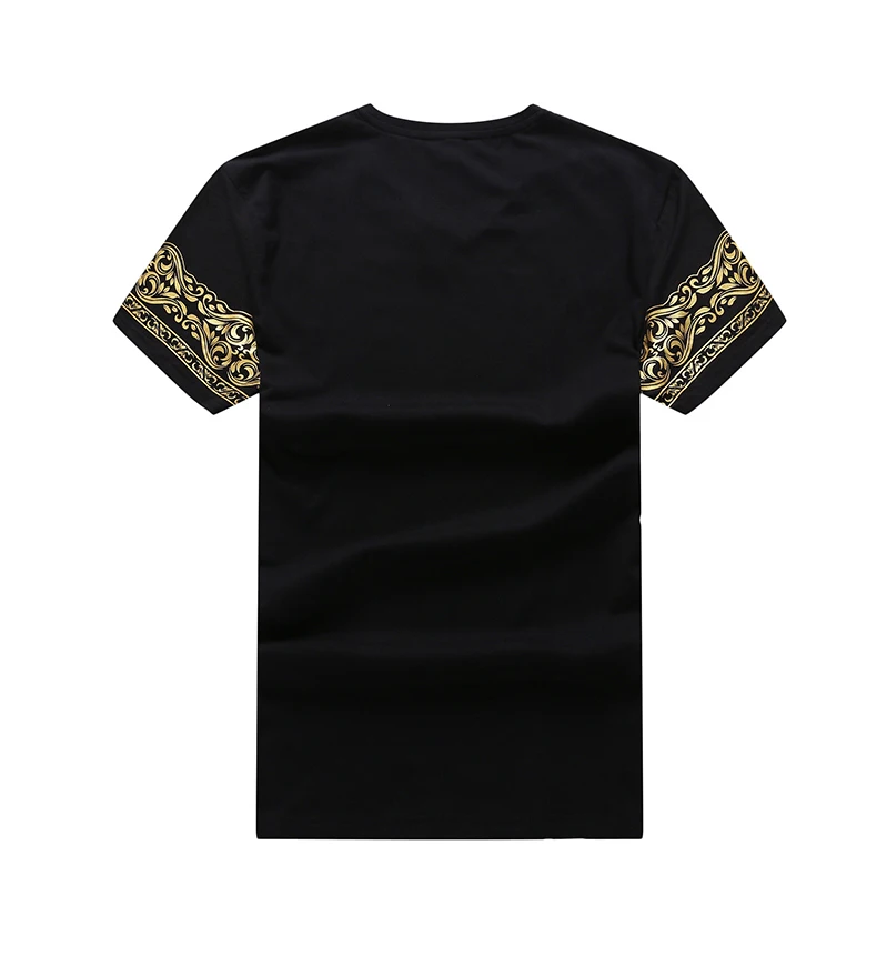 Мужская футболка в стиле хип-хоп, 5XL, 6XL, 7XL, этнический стиль, принт, большой размер, Мужская футболка с v-образным вырезом, короткий рукав, летние мужские футболки, новинка