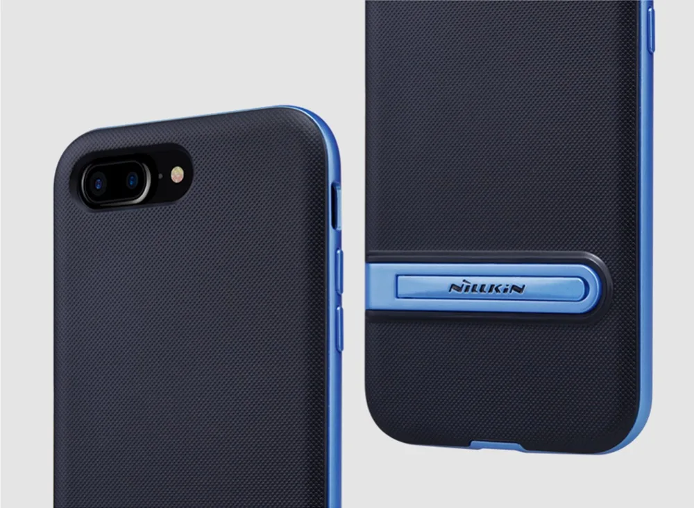 Чехол для iphone 8 Plus Nillkin youth задняя крышка чехол с Регулируемый держатель-подставка для Apple iphone 7 Plus чехол для телефона