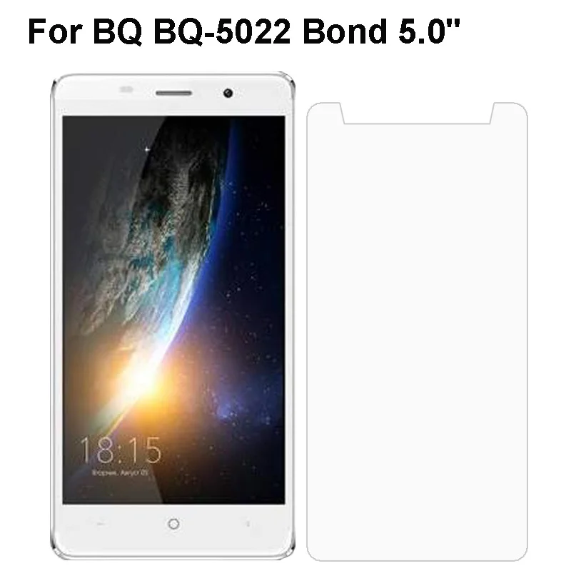 BQ-5022 Bond Закаленное стекло для BQ BQ-5022 Bond BQ-5340 Choice BQ-5522 Next BQ-5057 Strike BQ-5521 Strike power max Защитная пленка для экрана - Цвет: BQ-5022 Bond