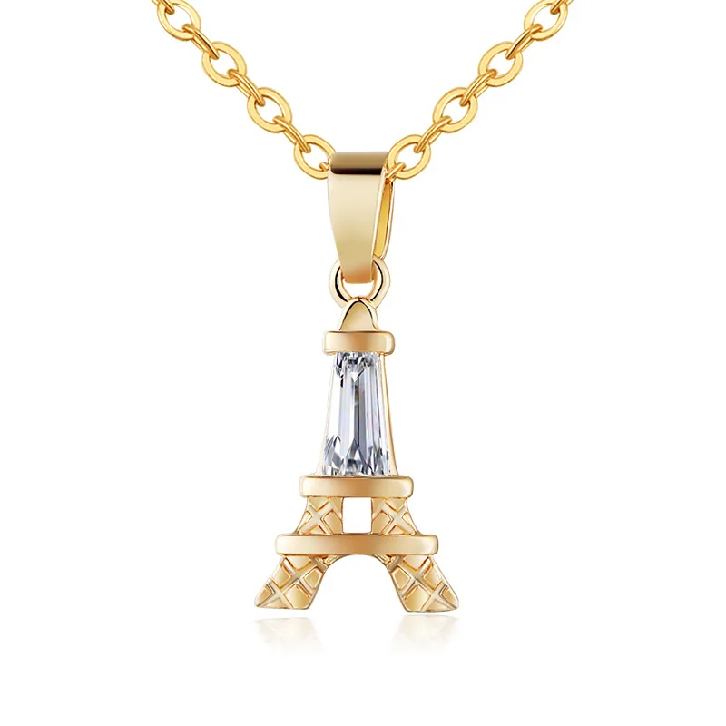 

FYM Fashion 2 Colors Letter Shape Pendants & Necklaces Boho Women Cubic Zircon Jewelry Crystal Necklaces For Women Party