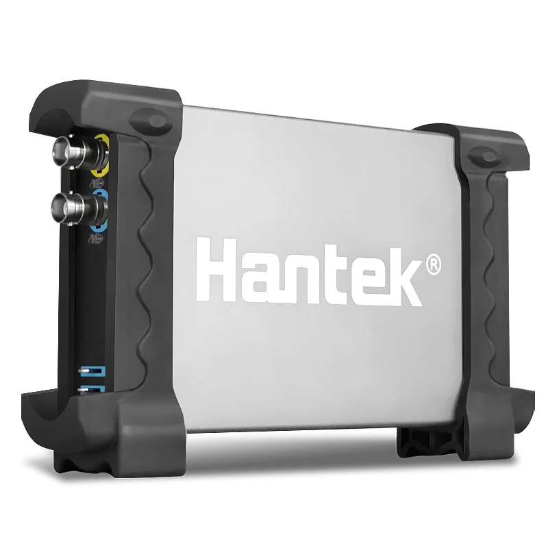 Цифровой осциллограф Hantek 6022BE 2 канала 20 МГц USB-осциллограф портативный для ПК FFT