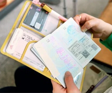 New Fashion Long Passport Cover PU Leather Travel Wallet Ticket Organizer Document Case Credit Card ID Holders Bags JKP96|bag trolley|bag couponsbag