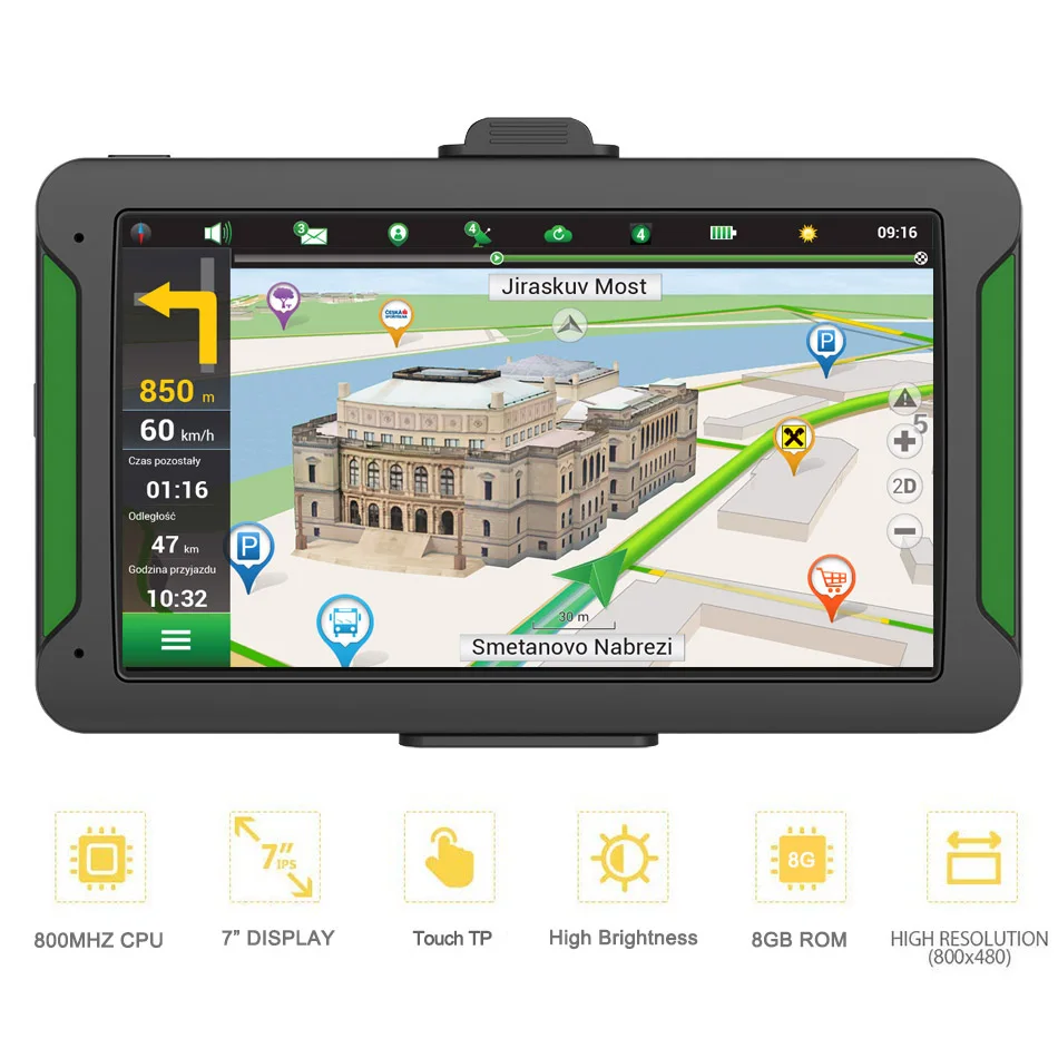 KEELEAD Автомобильный gps навигатор 7 дюймов HD FM Navitel новейшая Европейская карта Sat nav грузовик gps навигаторы автомобильные