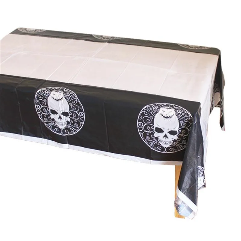 Omilut Halloween Tablecloths Happy Party Skull Pumpkin Bat Paper Napkins Decoration Supplies 2018 New | Дом и сад