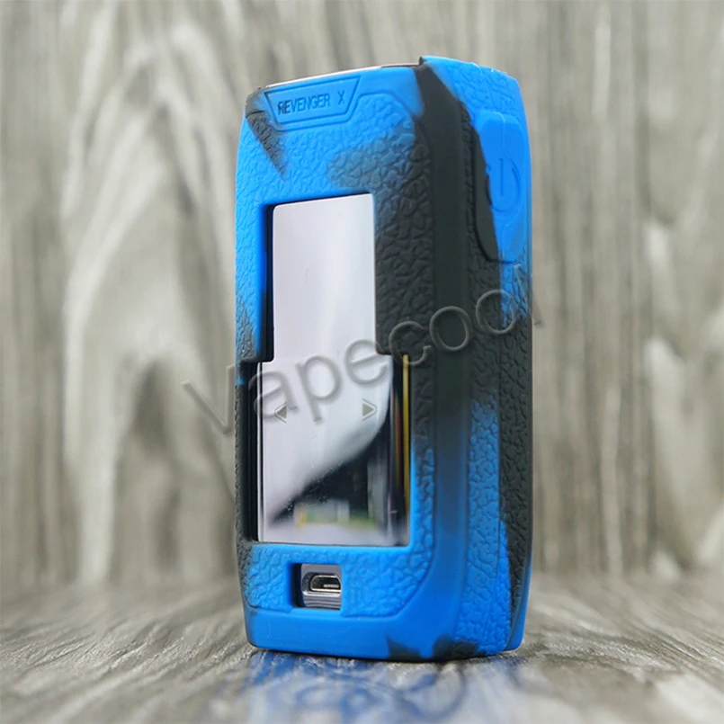 Vaporesso Revenger X Силиконовый чехол для кожи и силиконовой крышки Защитный чехол для Vape Revenger X 220W kit Box mod