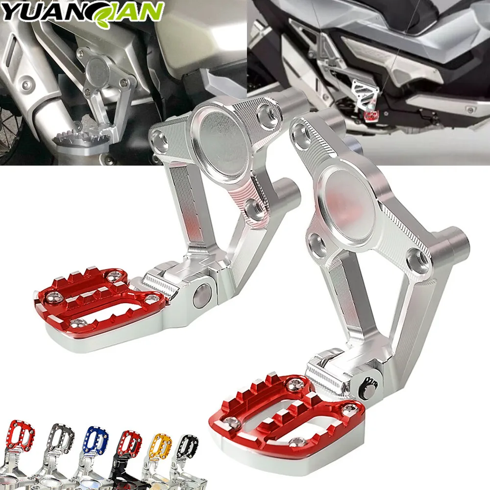 

For HONDA X ADV 2017 2018 XADV X-ADV Folding Rear Foot Pegs Footrest Passenger Rear foot Set Motorcycle accessories X ADV X-ADV