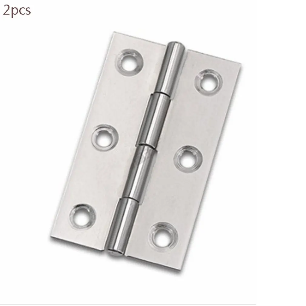 2 шт. нержавеющая сталь плоская петля дверная и оконная фурнитура Аксессуары