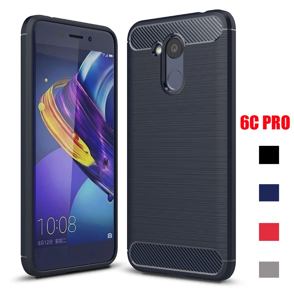 Чехол для Huawei Honor 6C Pro Ударопрочный Мягкий бампер матовый чехол из ТПУ 6c pro полный